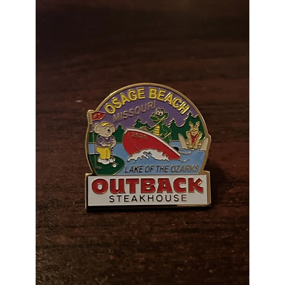 Outback Steakhouse Osage Beach Missouri Lake‎ Of The Ozarks Koala Lapel Hat Pin